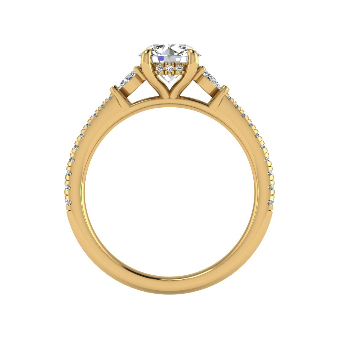 Anaya Pave Engagement Ring